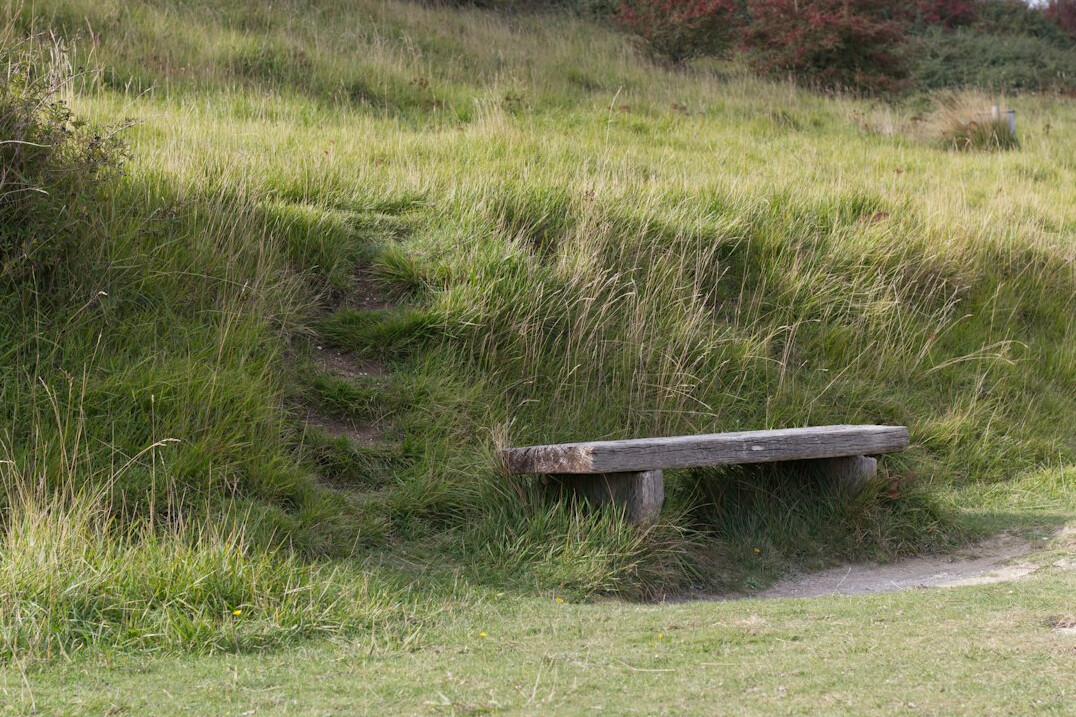 person meditating alone in nature